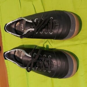 Keds - Black Leather Sneakers